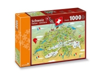 Illustrierte Schweizerkarte