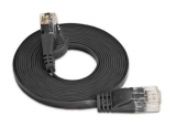 Wirewin Slim Patchkabel: UTP, 0.15m,schwarz