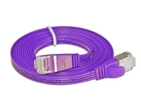 Wirewin Slim Patchkabel: STP, 0.15m,violett