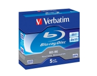 Verbatim BD-RE 2x Single Lay. rewrite, 25GB
