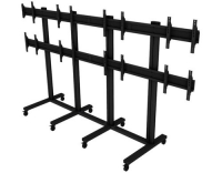 M Public Video Wall Stand 8-Screens