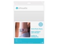 Silhouette Kunstoffplättchen klar