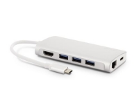 LMP USB-C 3.1 zu HDMI&3xUSB3.0&LAN&MicroSD
