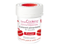 ScrapCooking Farbpulver Rot