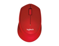Logitech M330 Silent Plus Mouse red
