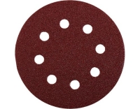 Klett-Haftscheiben 125 Gelocht K120/5Stück