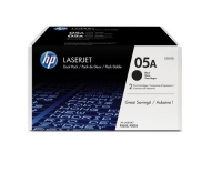 HP Toner 05A - Black 2er-Pack (CE505D)