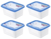 Rotho Gefrierdosen Set Domino Dekor