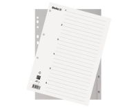 Biella Register Vollformat aus Kunststoff