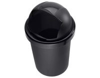 Rotho Abfalleimer Roll Bob 30 Liter schwarz