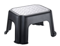 Rotho Trittschemel Paso silber metallic