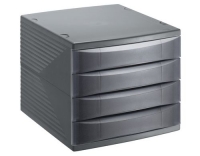 Rotho Bürobox 4 Schübe geschl. Quadra