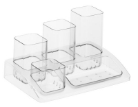 Rotho Büroboy Soho transparent