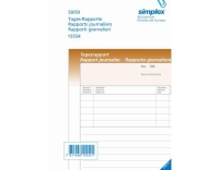 Simplex: Tagesrappoerte dreisprachig A5