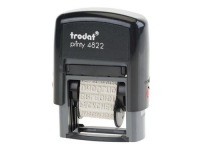 Trodat selbstfärbender Wortbandstempel