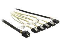 Reverse SAS Kabel: 4xSATA - SFF-8643, 1m