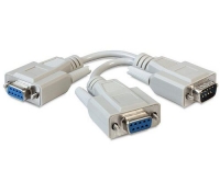 Serielles DB9 RS-232 Splitterkabel, 17cm