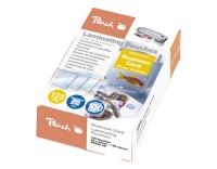 Peach Laminierfolie business card