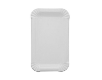 Papstar Papp-Teller pure eckig 9 cm x 15 cm