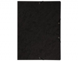 Biella Gummibandmappe A4 schwarz