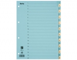 Biella Register Karton A4 1-20, 4Loch