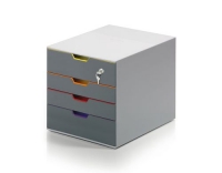 Durable Schubladenbox Varicolor Safe 6