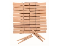 Glorex Wäscheklammer aus Holz