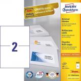 Avery Zweckform Etiketten A4, 210x148mm