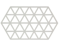 Zone Tischset Triangles hellgrau