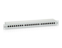 equip 19 Patchpanel: 24 Port, 1HE, grau