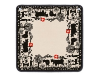 Jassteppich F/CH mit Motiv 65 x 65 cm