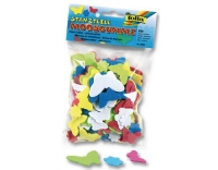 Folia Moosgummi-Stanzteile Blumen & Schm.