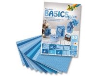 Folia Motivblock Basics blau