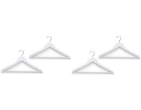 Zeller Present Kleiderbügel 4er Set weiss