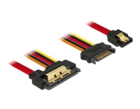 Delock SATA Kabel & SATA Strom, 30cm