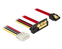 Delock SATA Kabel & Molex Strom, 30cm, gew.