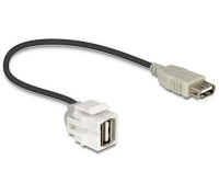 Delock Keystone Jack: USB2.0,250° gewinkelt