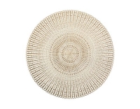 Zeller Present Tischset Cut out rund gold