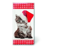 Paper + Design Santa kitty Taschentücher