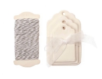 Glorex Papier-Anhänger mit Kordel