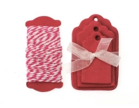 Glorex Papier-Anhänger mit Kordel