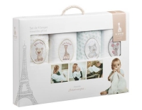 Sophie la girafe Geschenkset Mulltuch