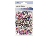 Glorex Schmucksteine sortiert