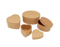 Glorex Pappe Mini-Boxen-Set