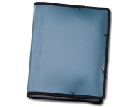 Folia Fächermappe dunkelblau