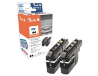 Peach Tinte Brother LC-221 Cyan