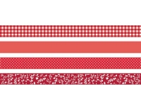 Heyda Washi Tape Colour Code red