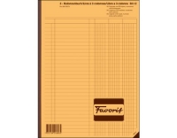 Favorit 3 Kolonnen-Durchschreibebuch weiss