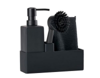 Zone Spültrogbutler 4er Set schwarz