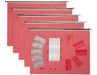 VETRO MOBIL Hängemappen, rot/rosa